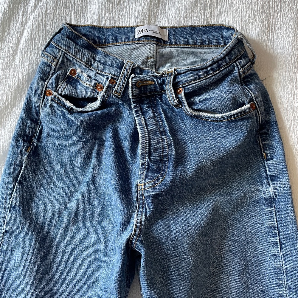 Zara high waisted jean